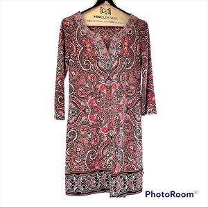 White House Black Market Printed Dress